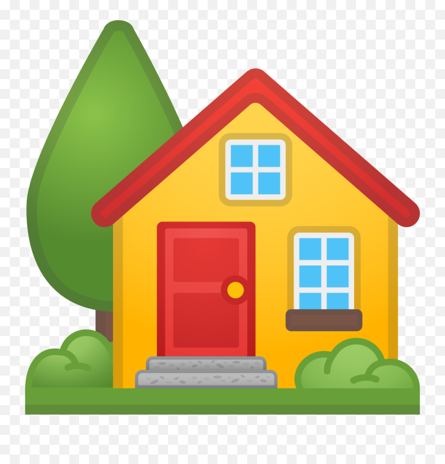 Cartoon House Png Transparent - Home Emoji Png,Houses Png