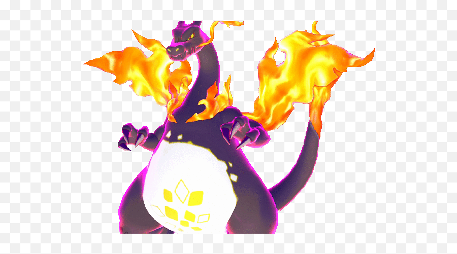 Pokemon Gifs Page 99 Wifflegif Animated Sprites Charizard - G Max Shiny Charizard Png,Charizard Transparent