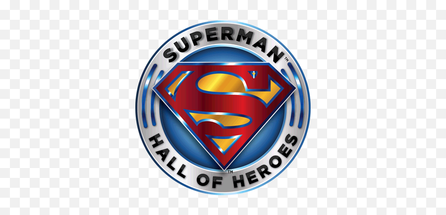 Induct Your Hero Today - Superman Hall Of Heroes Logo Png,Supermans Logo