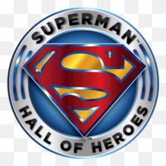 Induct Your Hero Today - Superman Hall Of Heroes Logo Png,Supermans Logo