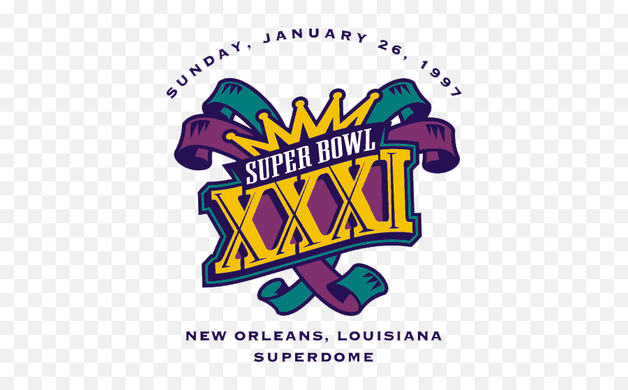 Super Bowl Primary Logo - Super Bowl Xxxi Logo Png,Super Junior Logos