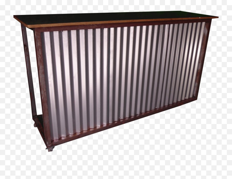 Corrugated Metal Bar - Solid Png,Metal Bar Png