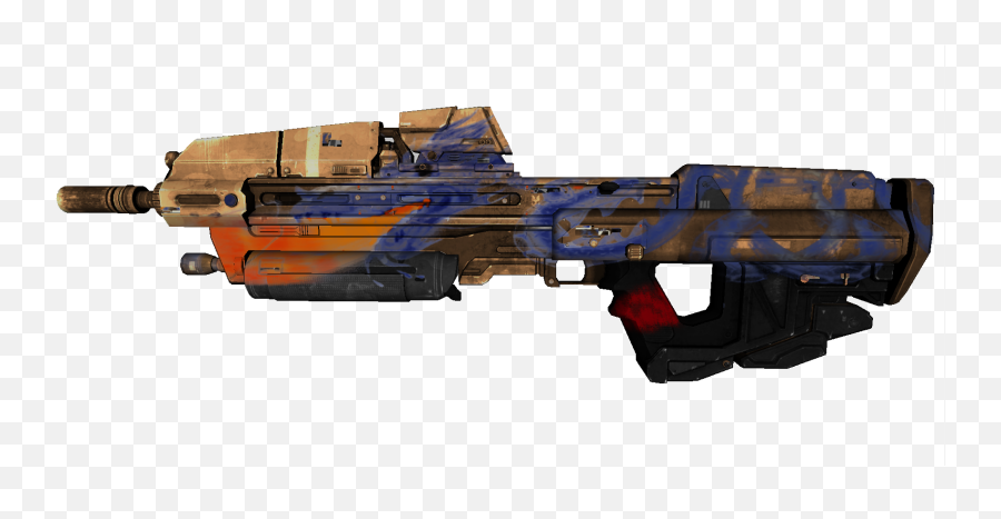 Halo Reach Assault Rifle Side View Png - Halo Reach Assault Rifle Side View,Dragon Lore Png
