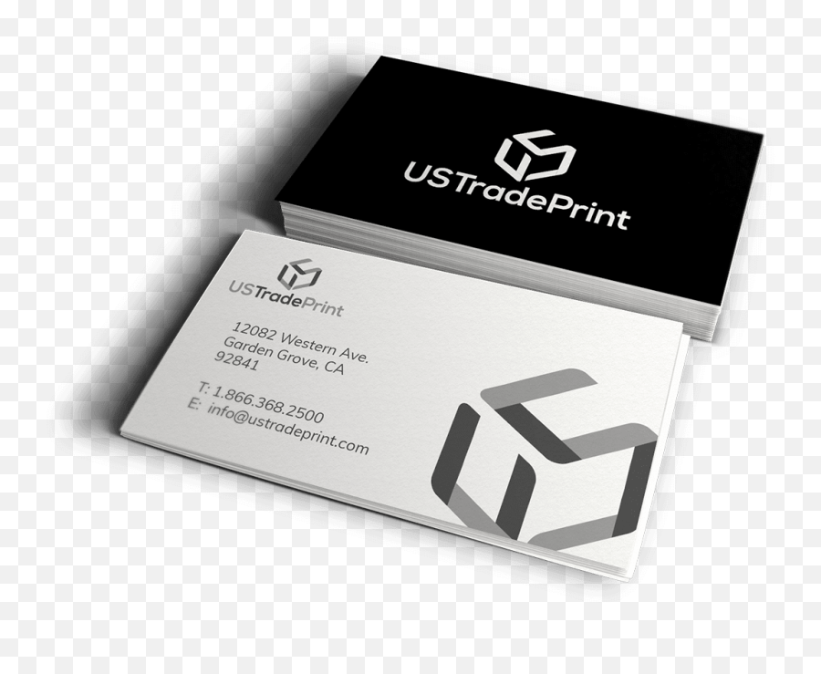 Wholesale Two Color Business Cards - Horizontal Png,Business Card Png