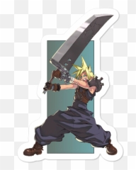 Cloud Strife - Final Fantasy Dibujo png