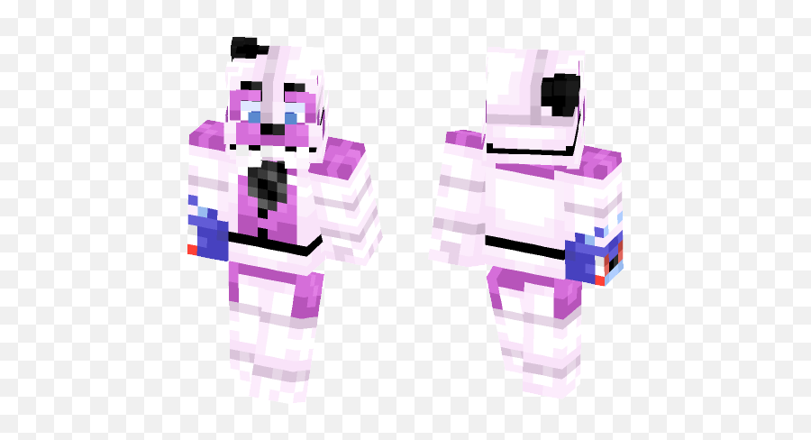 Download Hd Funtime Freddy Fnaf Sl - Five Nights At Minecraft Funtime Freddy Skin Png,Funtime Freddy Png