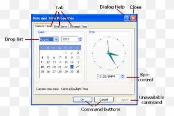 Datetime Dialog Windows Basics Janu0027s Working With - Dot png