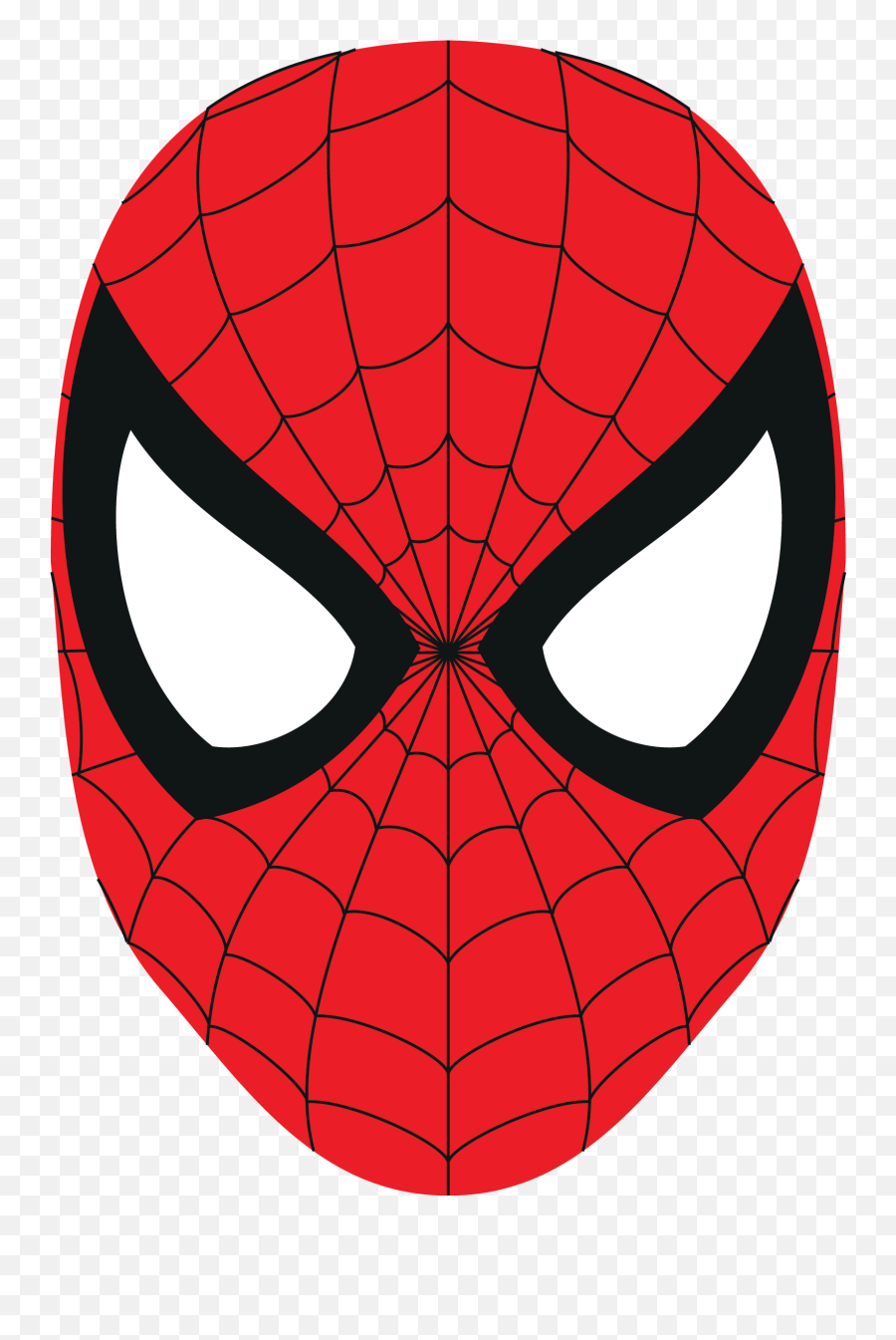 Spiderman Face Cartoon Png - Spiderman Face,Spiderman Face Png