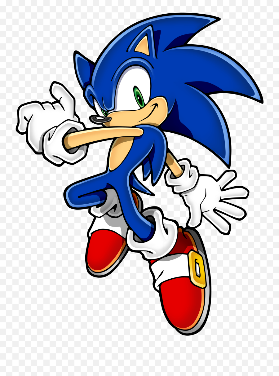 Sonic Hedgehog Jumping Side Transparent - Sonic The Hedgehog Render Png,Sonic The Hedgehog Transparent