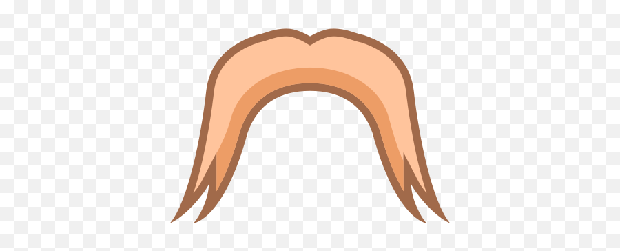 Lars The Viking Mustache Icon In Office Style - Girly Png,Icon Mexican Helmet