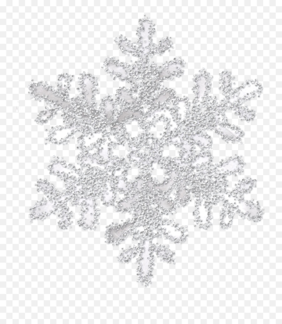 Gray White Snowflake Png Transparent 12 - Real Snowflake Png,White Snowflake Png