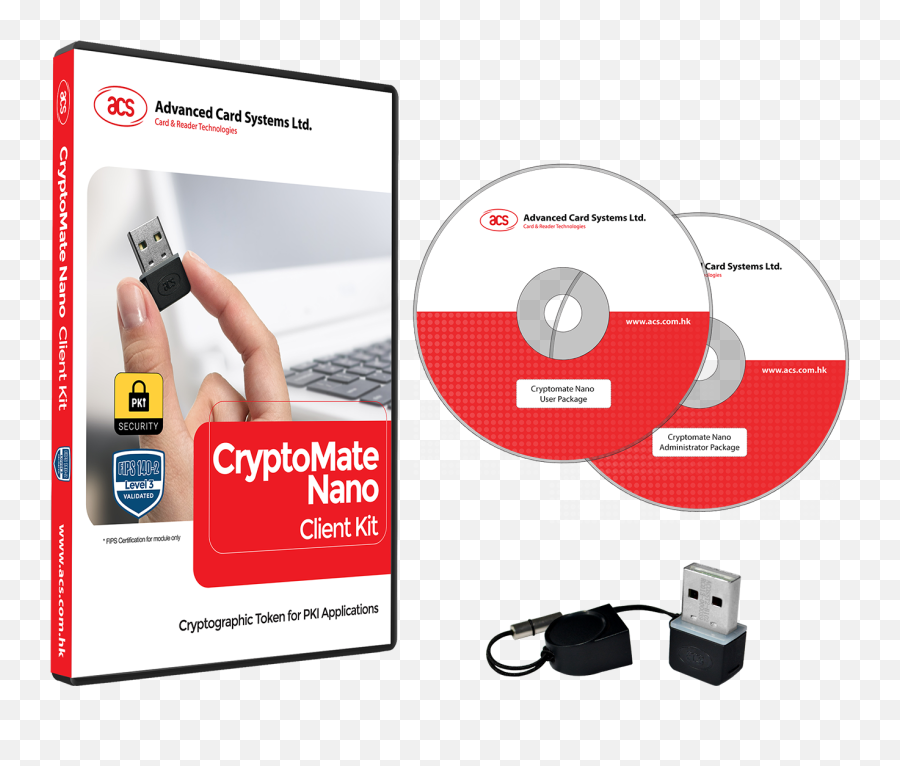 Cryptomate Nano Client Kit Acs - Flash Memory Png,Client Png