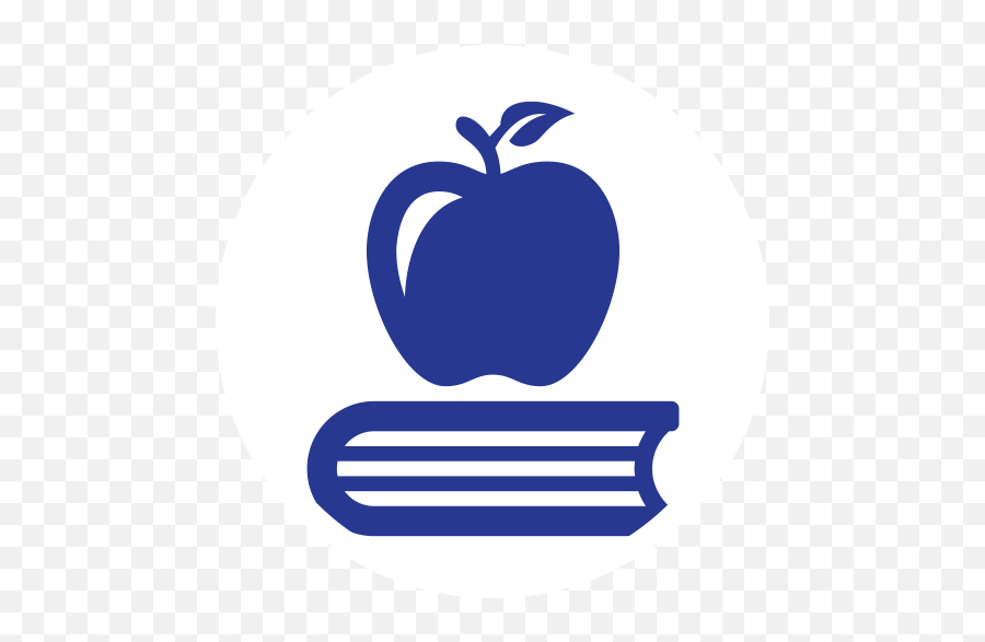 Calvert Support Home Learning - Book And Apple Icon White Png,Teacher Apple Icon