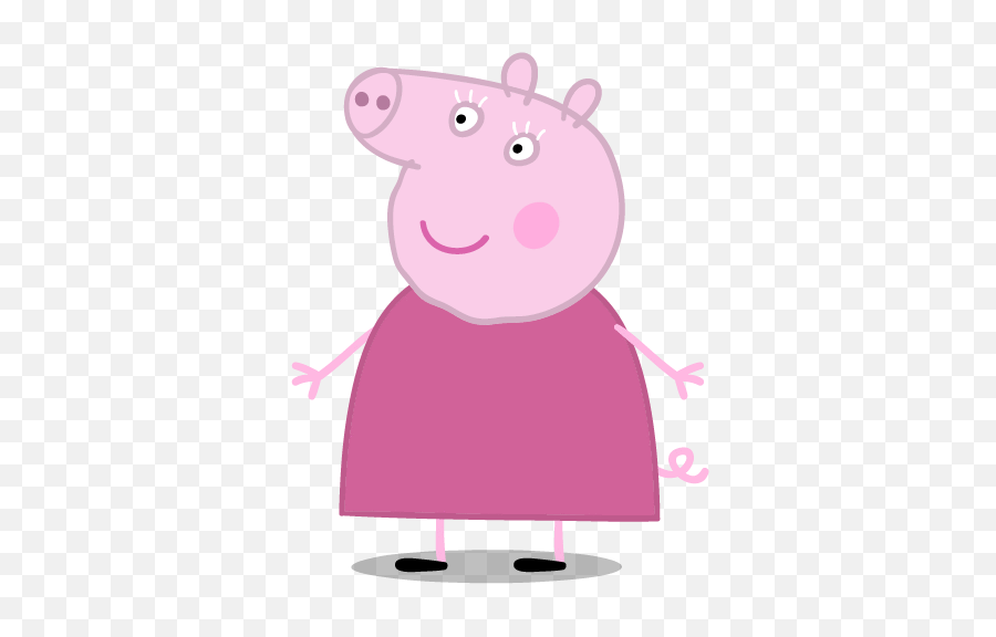 Peppa Pig Auntie Transparent Png - Peppa Pig Granny Pig,Peppa Pig Png