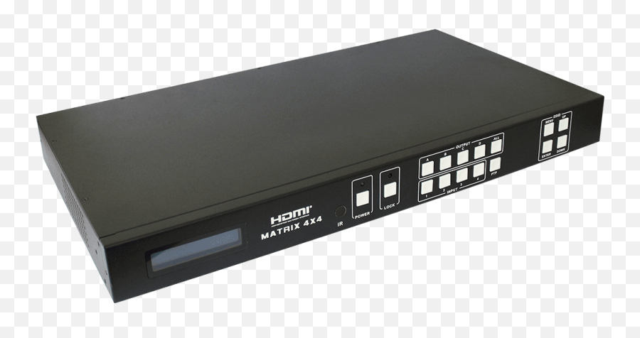 Hdcvt 4x4 Hdmi 20 Matrix Over Hdbaset 100m Supports Poe - Hdmi Matrix Hdbaset 4 Png,Tcp Ip Icon