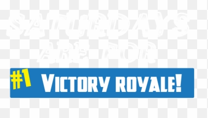 Fortnite Victory Royale Png - Electric Blue