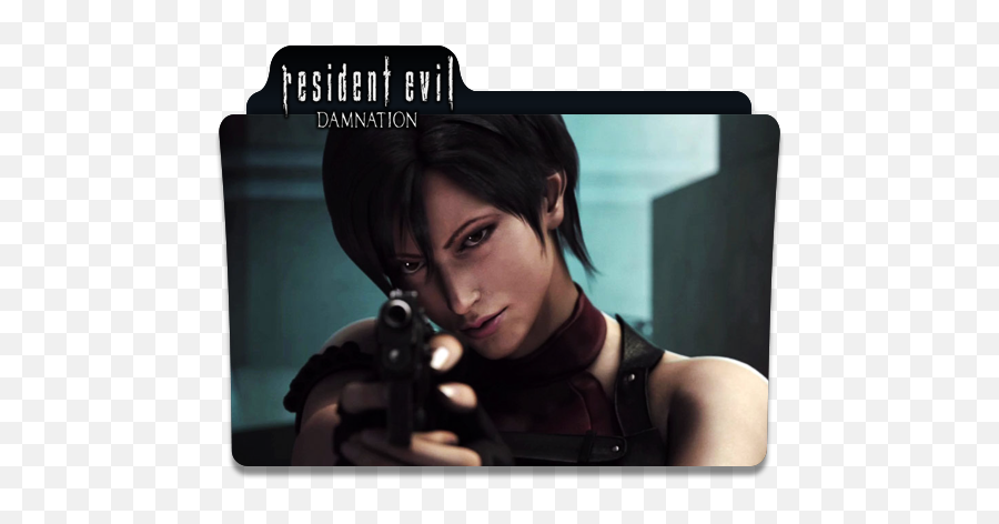 Resident Evil Damnation Folder Icon 2012 - Designbust Resident Evil Operation Raccoon City Ada Png,Resident Evil 2 Icon