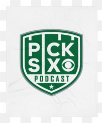 Pick Six Podcast Logo Throw Blanket - Black Et Decker png