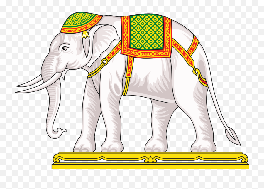 Thai Elephant Png 3 Image - White Elephant Png Cartoon,Elephant Png