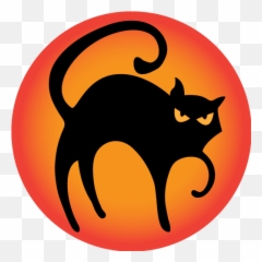 Black Cat Icon - Halloween png