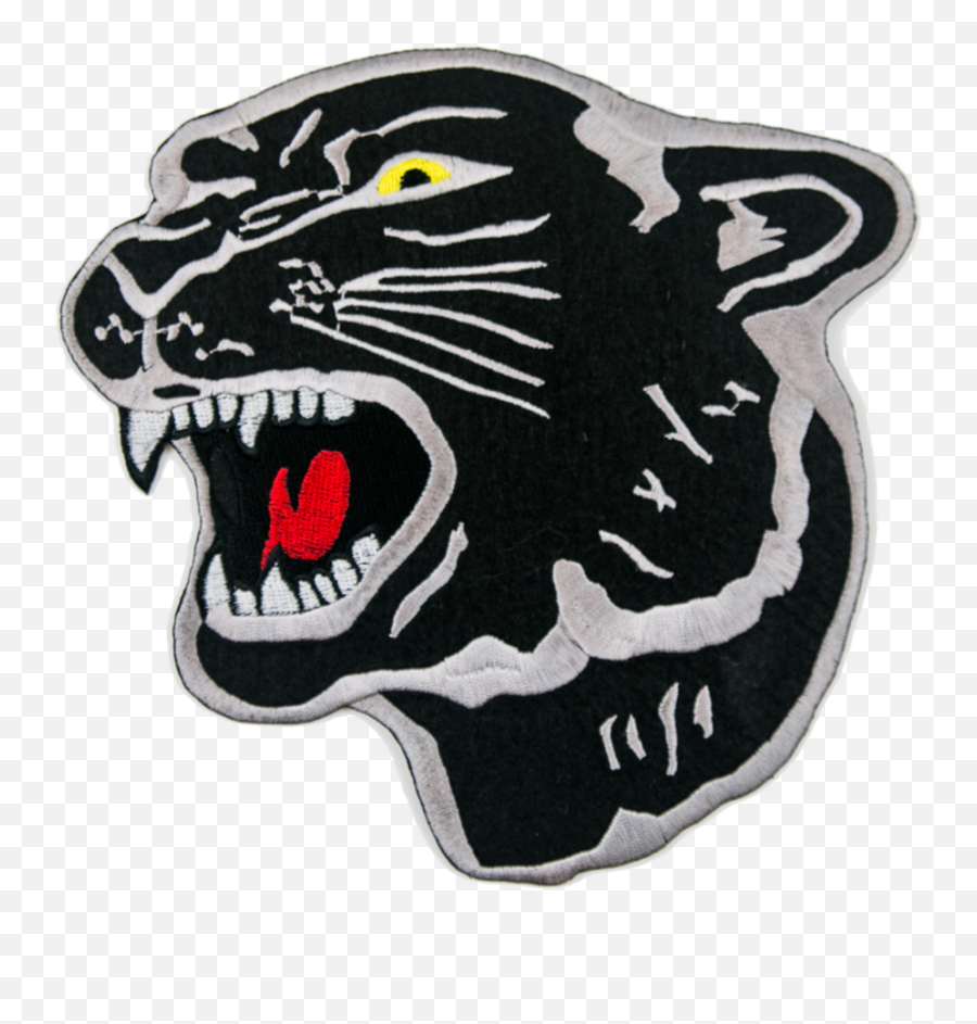 1364 Black Panther Patch - Panther Patch Png,Black Panther Head Png