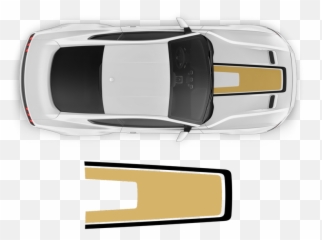 Accent Side Hood Graphic Decals For Ford Mustang 2015 - 2020 2020 Mustang Stripes Png,Mustang Icon