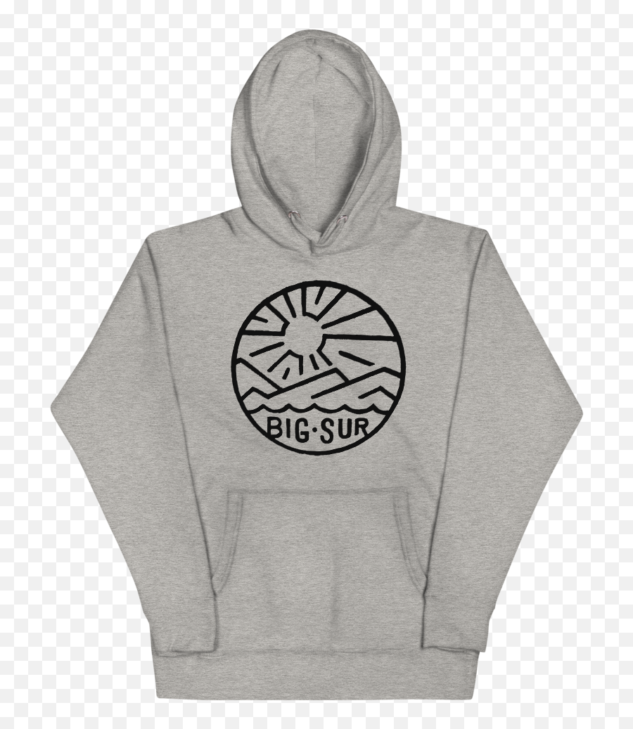 Big Sur Icon Premium Sweatshirt Hoodie U2014 Bigsurcalicom - Hoodie Png,Big Icon