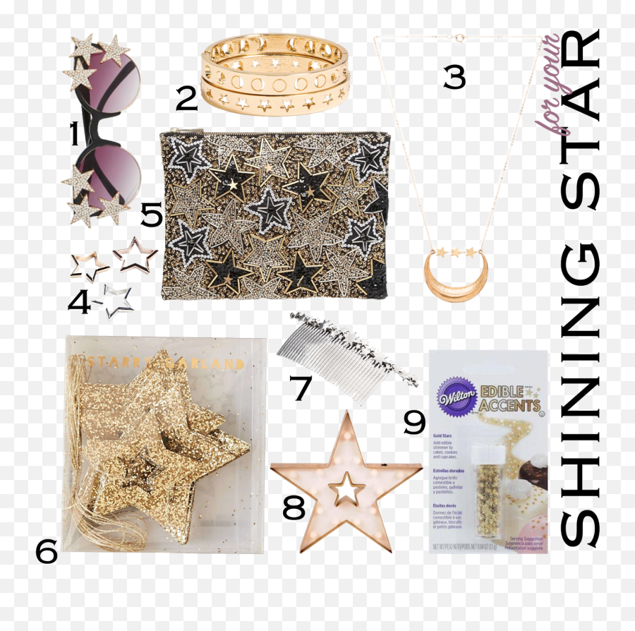Download For Your Shining Star - Edible Glitter 04oz Gold Necklace Png,Gold Glitter Star Png