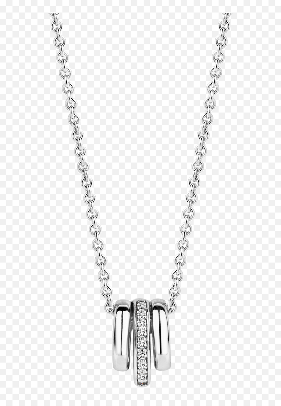 Ti Sento - Milano Necklace 3905zi Solid Png,3 Stacking Stones Icon