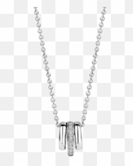 Ti Sento - Milano Necklace 3905zi Solid Png,3 Stacking Stones Icon