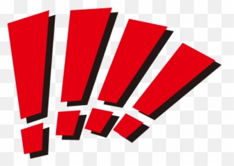 Symbol Check Mark Brand - Red Exclamation Png