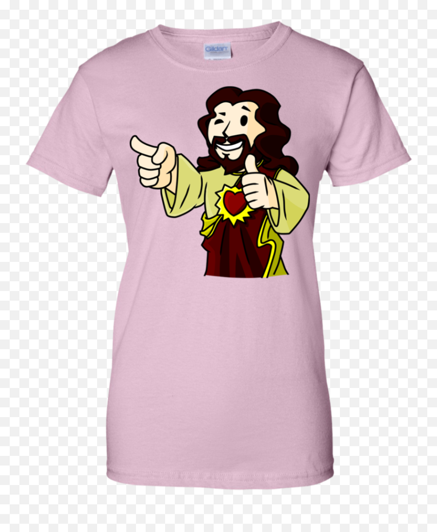 Download Buddy Christ T Shirt Hoodie - Buddy Christ Cartoon Png,Buddy Christ Png
