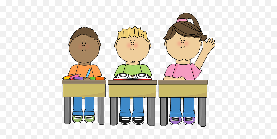 Student At Desk Clipart Free