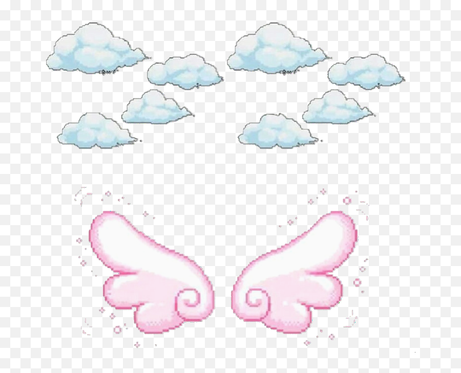 Download Overlay And Pixel Image - Transparent Cloud Gif Pixel Png,Cloud Overlay Png