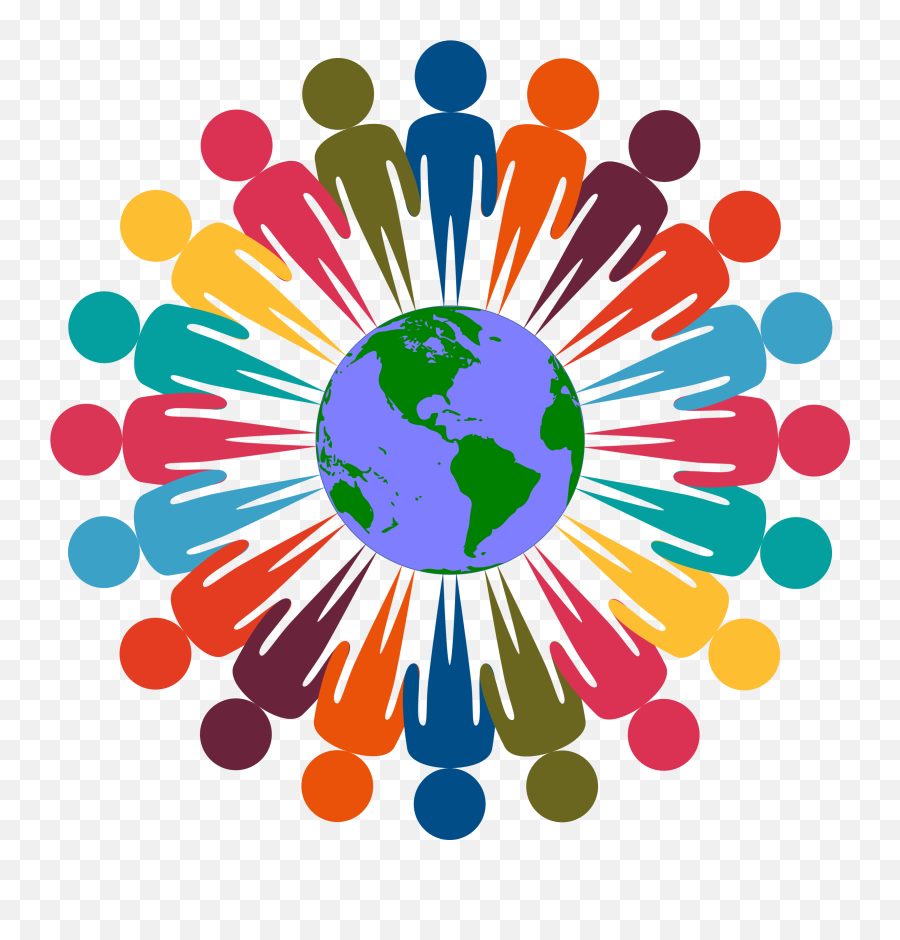Transparent World Peace Clipart - World Is United Transparent Png,Peace Transparent