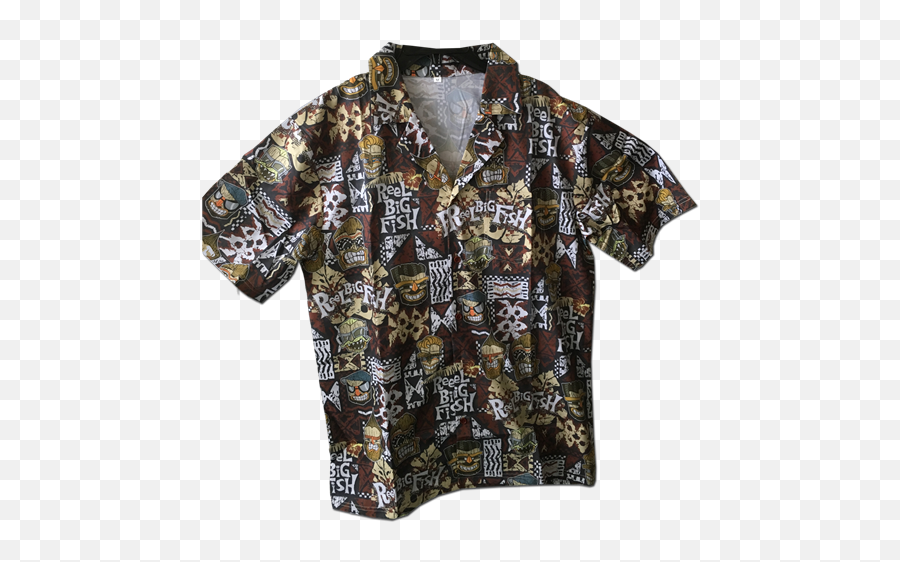 Tiki Faces Limited Edition Hawaiian Shirt - Blouse Png,Hawaiian Shirt Png