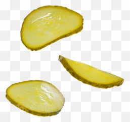 Download Pickle Slice - Transparent Sliced Pickles Png,Pickle Png
