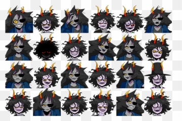 Clowns And - Pesterquest Vriska Sprites Png,Vriska Transparent