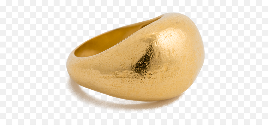 Kirstin Ash Golden Light Dome Ring - Gold Ring Png,Gold Light Png