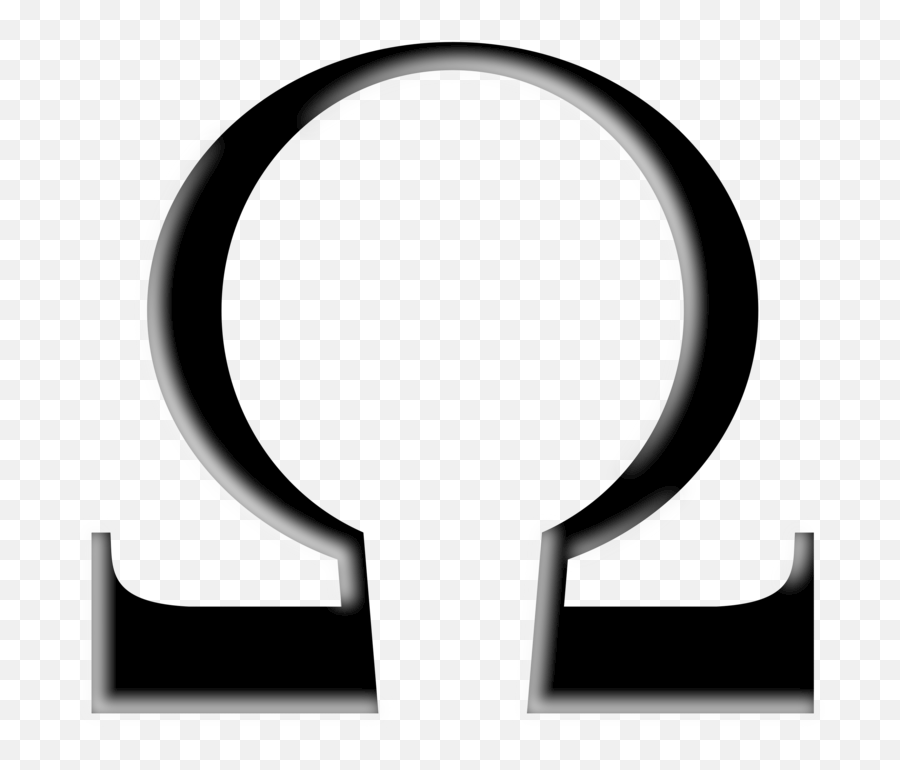 And Omega Ohm Symbol Greek Alphabet - Omega Symbol Clipart Png,Omega Symbol Png