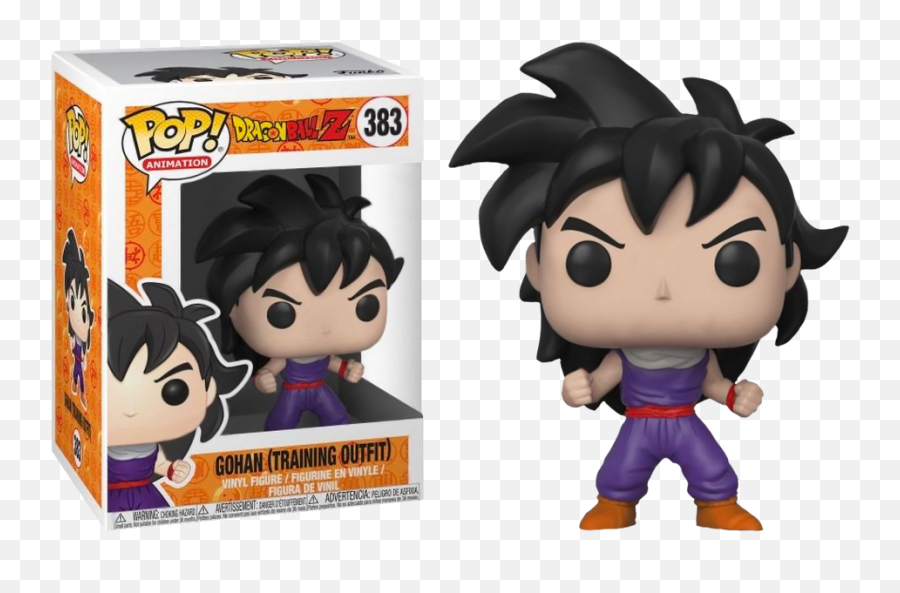 Dragon Ball Z - Gohan In Training Outfit Pop Vinyl Figure Funko Pop Dragon Ball Z Gohan Png,Gohan Png