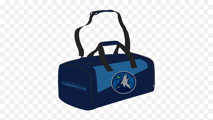 Minnesota Timberwolves Two - Tone Core Duffle Bag Duffel Bag Png,Minnesota Timberwolves Logo Png