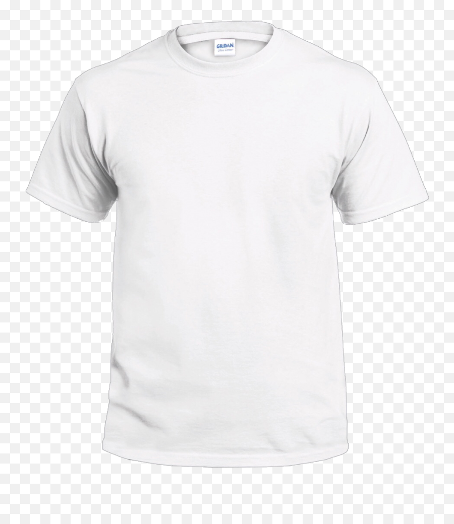 White Tee - White Blank Tshirt Template Png,White T Shirt Png