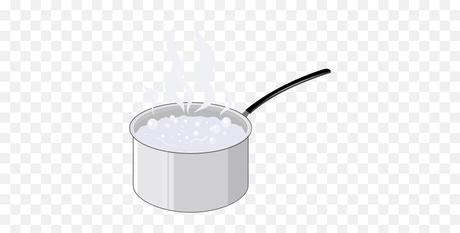 Boiling Water In A Pan - Transparent Boiling Water Png,Pan Png