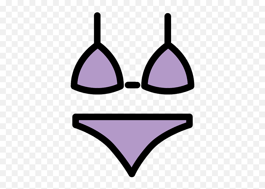 Bikini Emoji Clipart - Bikini Emoji Png,Bikini Png