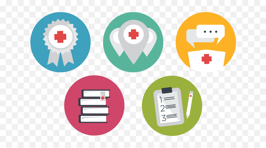 Icons Nurse Icon Book Ribbon - Circle Png,Nursing Png