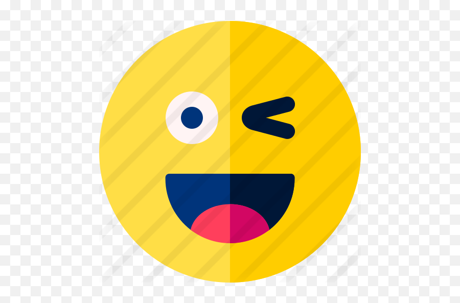 Winking - Free Smileys Icons Happy Png,Wink Emoji Transparent