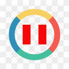 Pause Button Icon - Vertical png