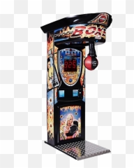 Boxer Fire Boxing Machine Arcade Game - Boxing Game Machine Png,Arcade Machine Png