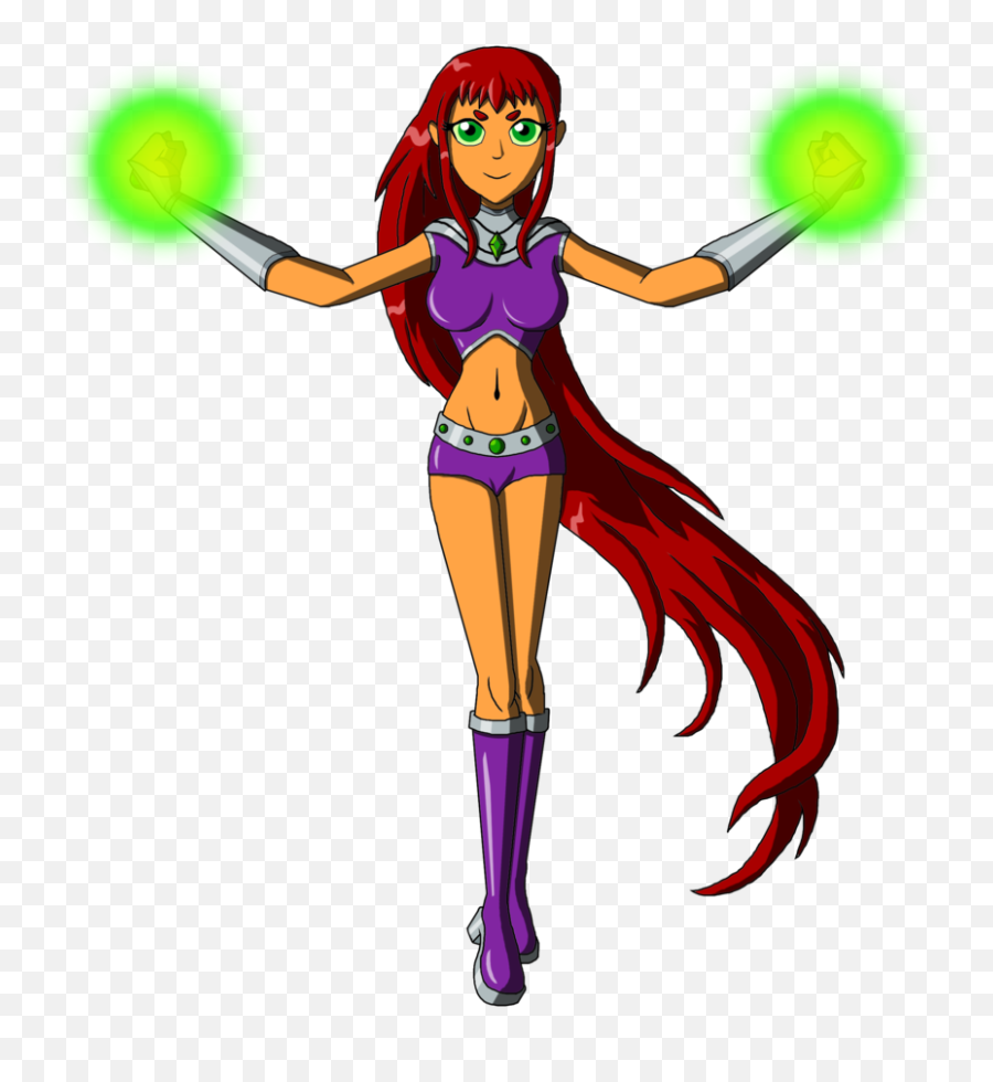 Moheart - Teen Titans Star Fire Png,Starfire Png